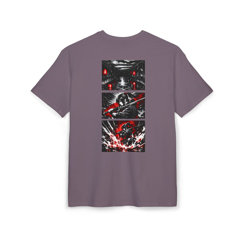 Crimson Panels Tee